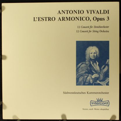 Intercord 29 987 - L'Estro Armonico, Opus 3 (12 Concerti Für Str - Image 3