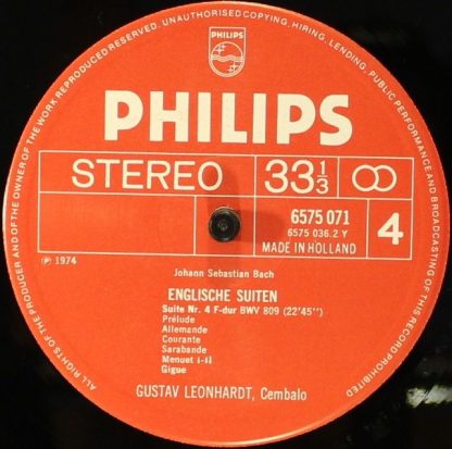 Philips 6709 500 - Die Französichen Und Englischen Suiten - Image 14