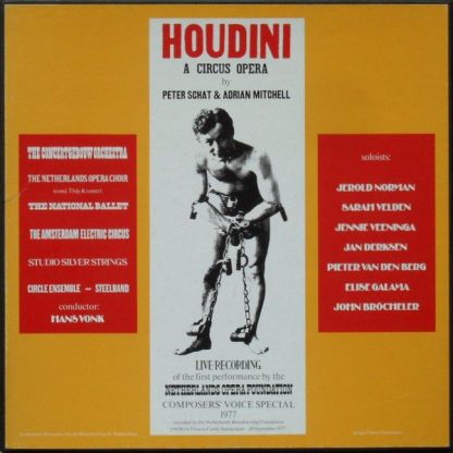 Composers' Voice CVS 1977 - Houdini (A Circus Opera)