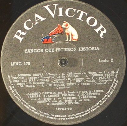 RCA Victor LPVC-179 - 12 Tangos Que Hicieron Historia - Image 3