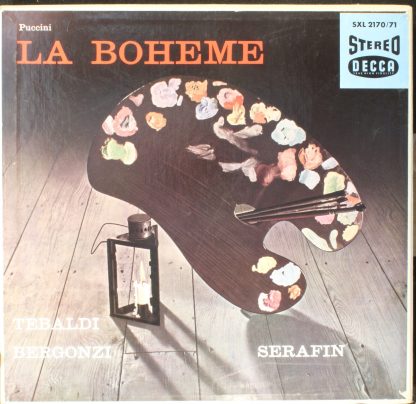 DECCA SXL 2170/1-B - La Bohème