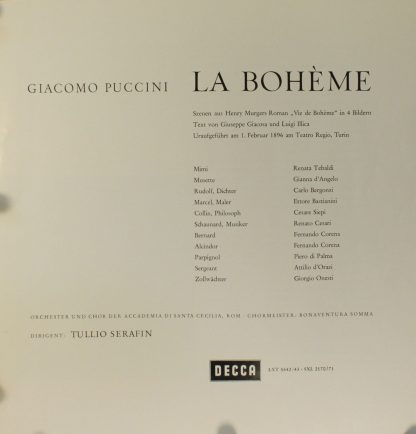 DECCA SXL 2170/1-B - La Bohème - Image 3