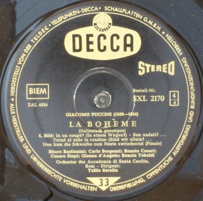 DECCA SXL 2170/1-B - La Bohème - Image 6