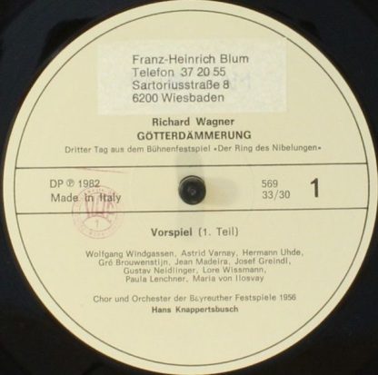 Melodram MEL 567 - Götterdämmerung 1956 - Image 12