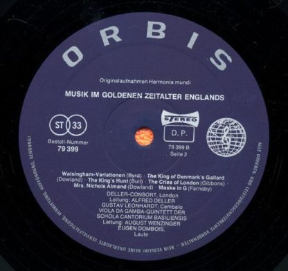 Orbis 79 399 - Musik Im Goldenen Zeitalter Englands - Image 4