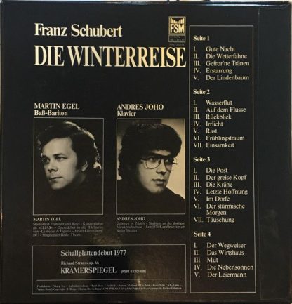 FSM Edition Brockhoff FSM 73 201 EB - Franz Schubert - Die Winte - Image 2