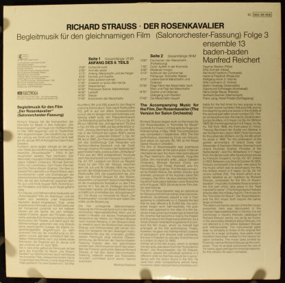 EMI Electrola 065-99 906 - Der Rosenkavalier Begleitmusik Für De - Image 2