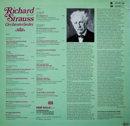 Eurodisc 200 591-366 - Orchesterlieder - Image 2