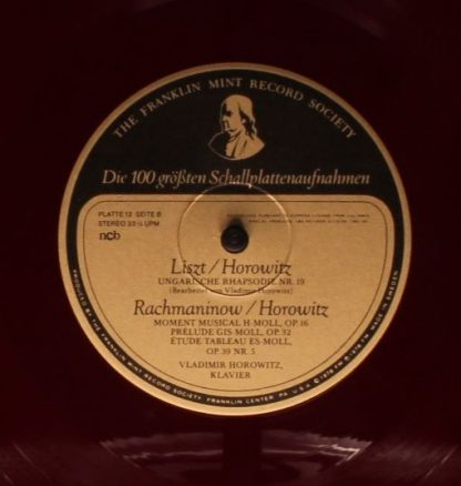 The Franklin Mint Record Society 11/12 - Meilensteine Der Klavie - Image 9