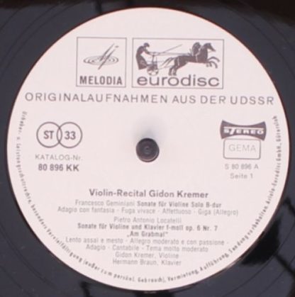 Eurodisc 80 896 KK - Violin-Recital - Image 3