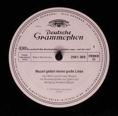 Deutsche Grammophon 2561 369 - Karl Böhm - Mozart gehört meine g