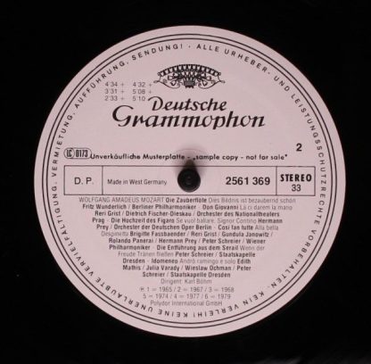 Deutsche Grammophon 2561 369 - Karl Böhm - Mozart gehört meine g - Image 2