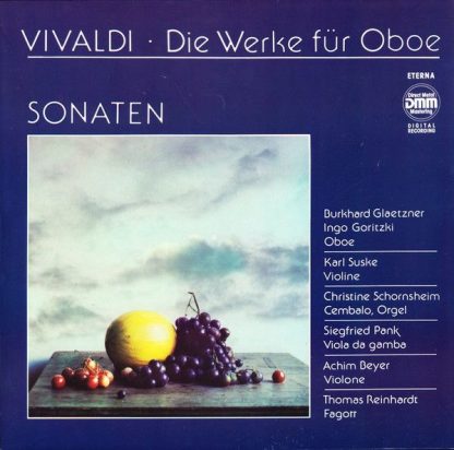 Eterna 7 29 131 - Die Werke Für Oboe - Sonaten