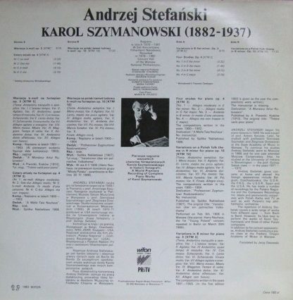 Wifon LP 046/2 - Wszystkie Utwory Fortepianowe Vol. 2 - Image 2