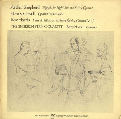 New World Records NW 218 - Works By Arthur Shepherd, Henry Cowel