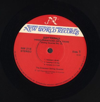 New World Records NW 218 - Works By Arthur Shepherd, Henry Cowel - Image 4