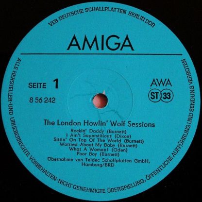 Amiga 8 56 242 - The London Howlin' Wolf Sessions - Image 3