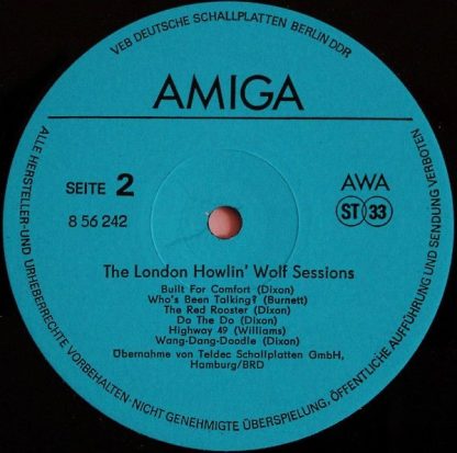 Amiga 8 56 242 - The London Howlin' Wolf Sessions - Image 4