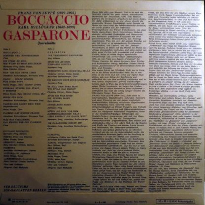 Amiga 8 45 063 - Boccaccio / Gasparone - Image 2