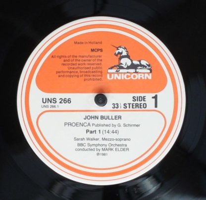 Unicorn Records (3) UNS 266 - Proença - Image 3