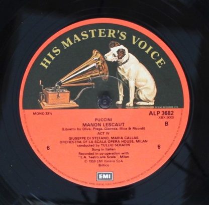 His Master's Voice RLS 737 - Giacomo Puccini- Maria Callas, Gius - Image 10