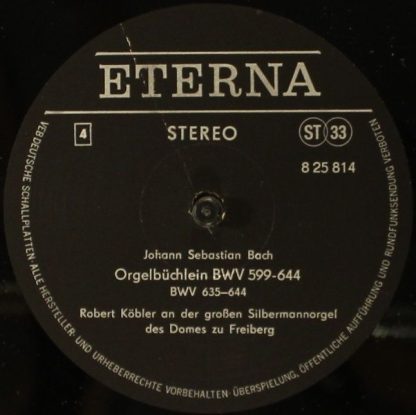 Eterna 8 25 813/814 - Bachs Orgelwerke Auf Silbermannorgeln 10/1 - Image 8