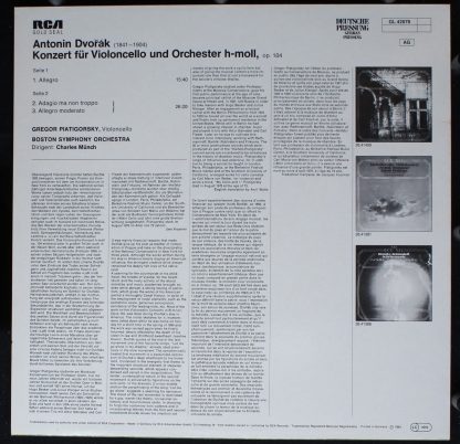 RCA Gold Seal GL 42078 - Dvorak Cellokonzert - Image 2