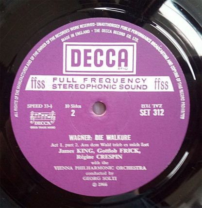 DECCA SET 312-6 - Richard Wagner/ Birgit Nilsson, Hans Hotter, R - Image 4