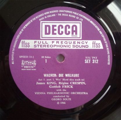 DECCA SET 312-6 - Richard Wagner/ Birgit Nilsson, Hans Hotter, R - Image 5