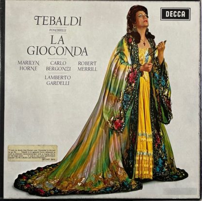 DECCA SET 364-6 - Amilcare Ponchielli, Renata Tebaldi, Marilyn H