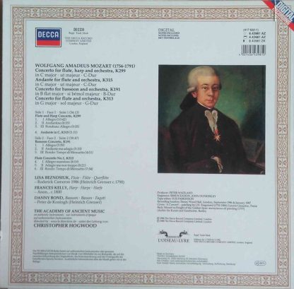 DECCA 6.43981 AZ - Flute And Harp Concerto / Andante In C / Bass - Image 2