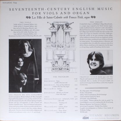 Titanic (2) Ti-95 - Seventeenth-Century English Music for Viols - Image 2