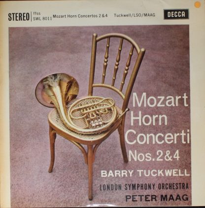 DECCA SWL 8011 - Mozart Horn Concerti Nos. 2 & 4