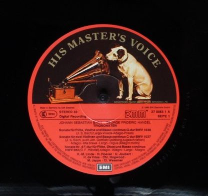 His Master's Voice 27 00 83 3 - Trio Sonatas = Triosonatten = So - Image 5