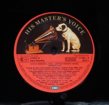 His Master's Voice 27 00 83 3 - Trio Sonatas = Triosonatten = So - Image 8