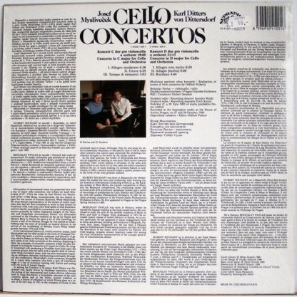 Supraphon 10 4120-1 031 - Cello Concertos - Image 2