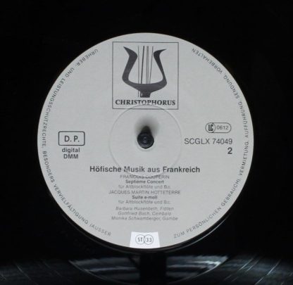 Christophorus SCGLX 74 049 - Höfische Musik aus Frankreich - Blo - Image 6