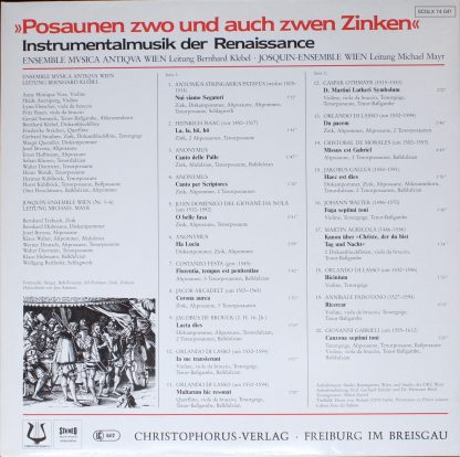 Christophorus SCGLX 74 041 - »Posaunen Zwo Und Auch Zwen Zinken« - Image 2