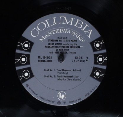 Columbia Masterworks ML 4031 - Symphony No. 4 in G Major - Image 4