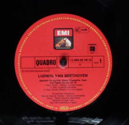 His Master's Voice 1C 063-30 787 - Quintett Es-dur KV 452 / Quin - Image 3