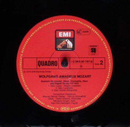 His Master's Voice 1C 063-30 787 - Quintett Es-dur KV 452 / Quin - Image 4