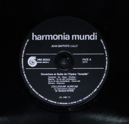 Deutsche Harmonia Mundi HM 20322 - "Amadis" Ouverture Et Suite / - Image 5