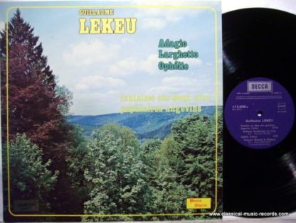 DECCA 173.008-X - Adagio / Larghetto / Ophélie / Fantasie Sur De