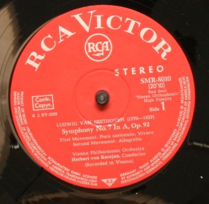 RCA Victor SMR 8010 - Symphonie Nr. VII A-Dur - Image 3