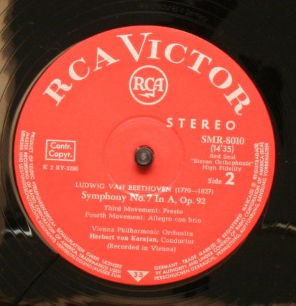 RCA Victor SMR 8010 - Symphonie Nr. VII A-Dur - Image 4