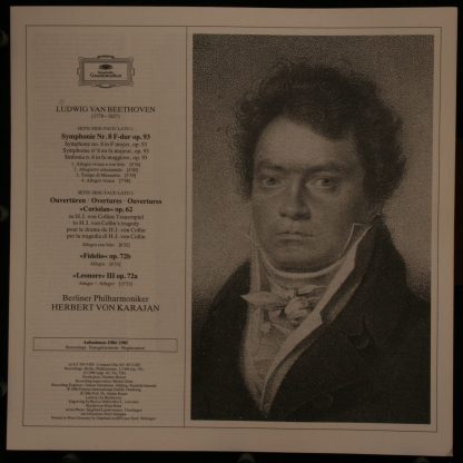 Deutsche Grammophon 415 507-1 - Beethoven : Symphonie No. 8 Ouve - Image 3