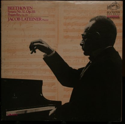 RCA LM 3016 - Beethoven Sonata No. 32 Op. 111, Bagatelles, Op. 1