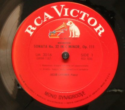 RCA LM 3016 - Beethoven Sonata No. 32 Op. 111, Bagatelles, Op. 1 - Image 3