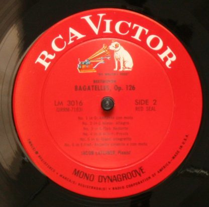 RCA LM 3016 - Beethoven Sonata No. 32 Op. 111, Bagatelles, Op. 1 - Image 4