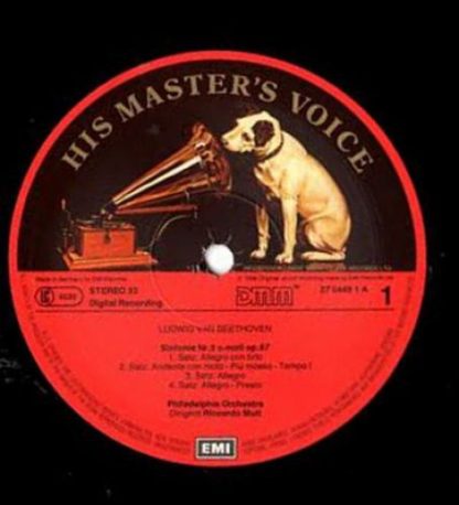 His Master's Voice 27 0449 1 - Sinfonie Nr. 5, C-Moll, Op. 67 / - Image 3